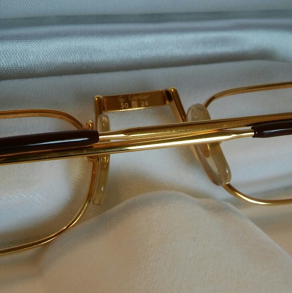 Mens Cartier Demi lune eyeglasses 100% Quavo - Picture 3 of 6